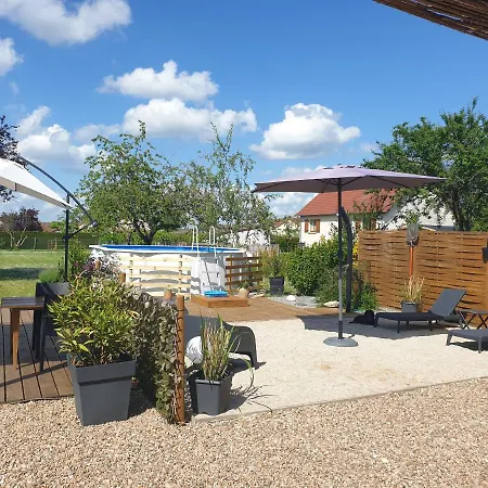 Le Heron Pourpre B&B Gastronomique Cronat Esterno foto